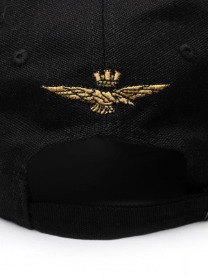 Бейсболка черного цвета Aeronautica Militare Бейсболка черного цвета Aeronautica Militare
