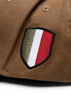 Бейсболка цвета хаки Aeronautica Militare