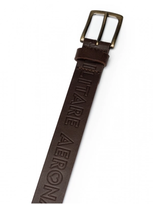 Ремень коричневого цвета Aeronautica Militare