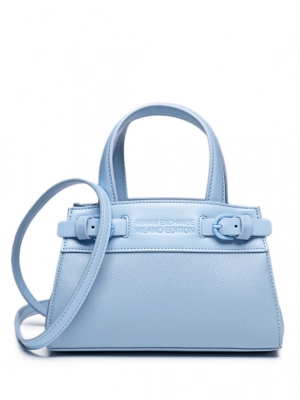 Сумка-тоут голубого цвета mini Armani Exchange
