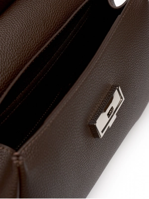 Сумка почтальен в коричневом цвете Armani Exchange