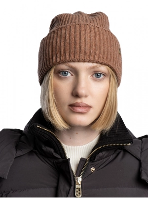 Шапка в коричневом цвете Aeronautica Militare