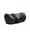 Спортивная сумка черного цвета с патчами Aeronautica Militare