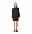 Черное платье свитшот Armani Exchange