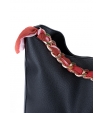 Черная сумка ковш размера макси экокожа Armani Exchange