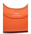 Сумка хобо оранжевого цвета Armani Exchange