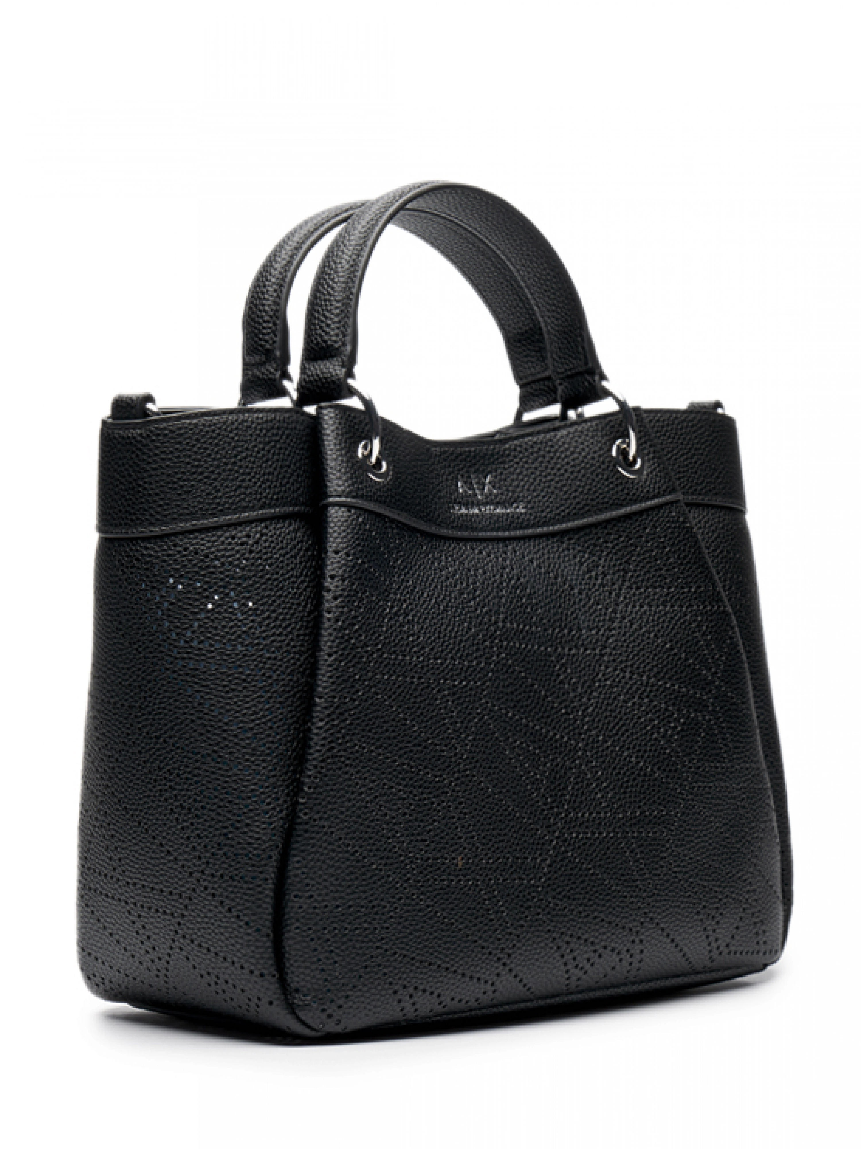 Сумка тоут черного цвета medium Armani Exchange