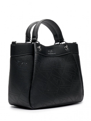 Сумка тоут черного цвета medium Armani Exchange