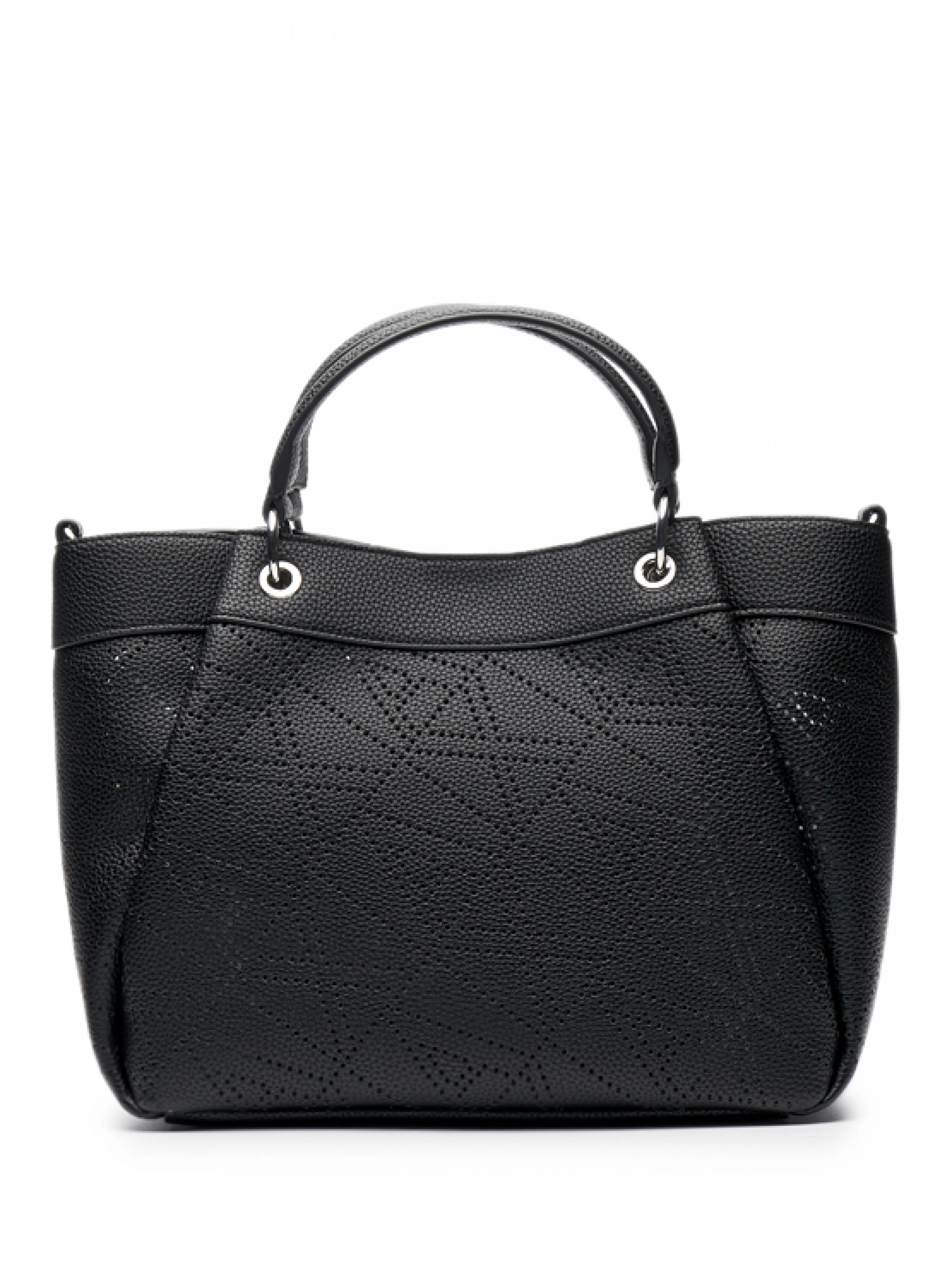 Сумка тоут черного цвета medium Armani Exchange