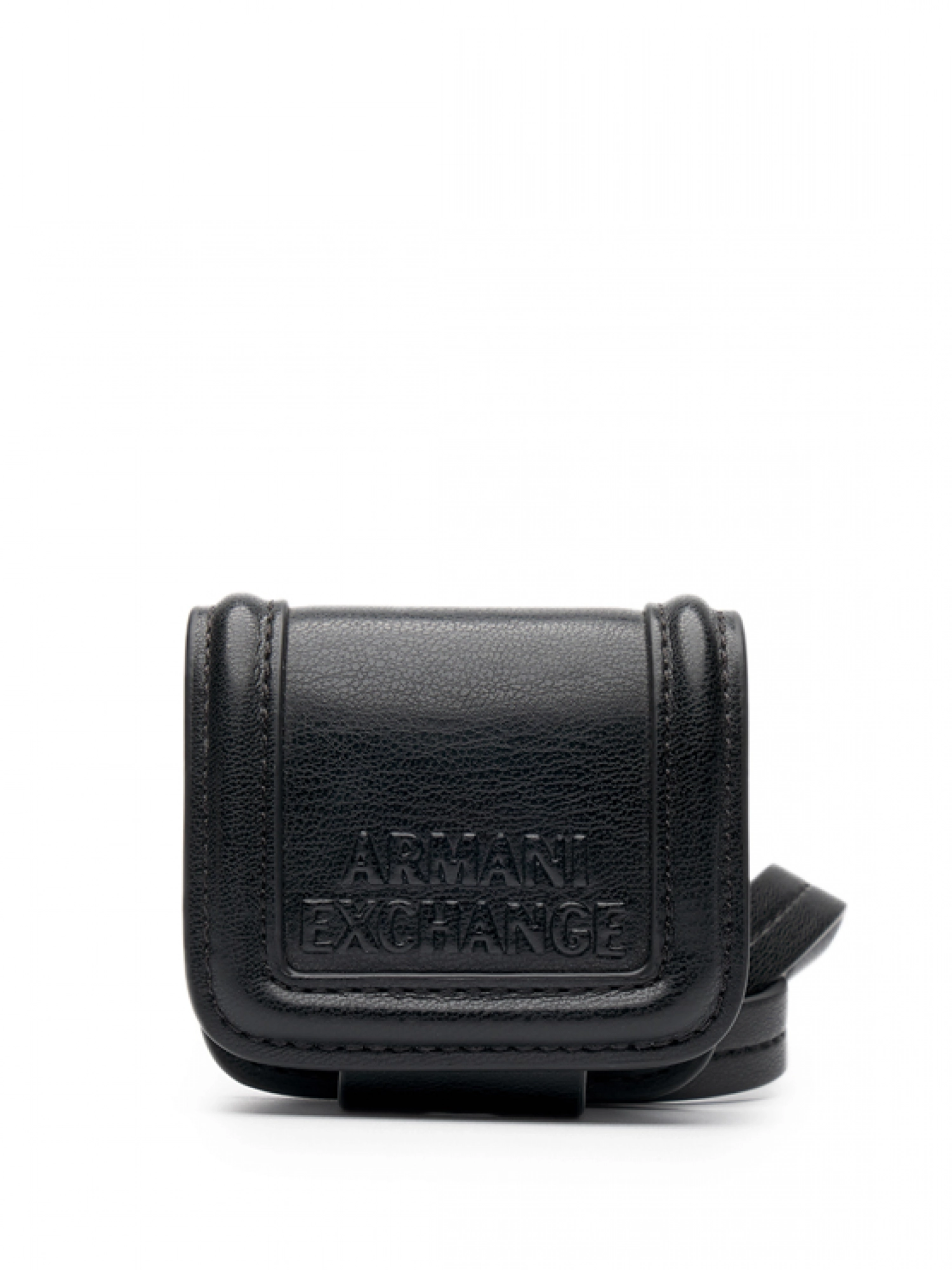 Сумка-кейс для AIRPODS черного цвета Armani Exchange