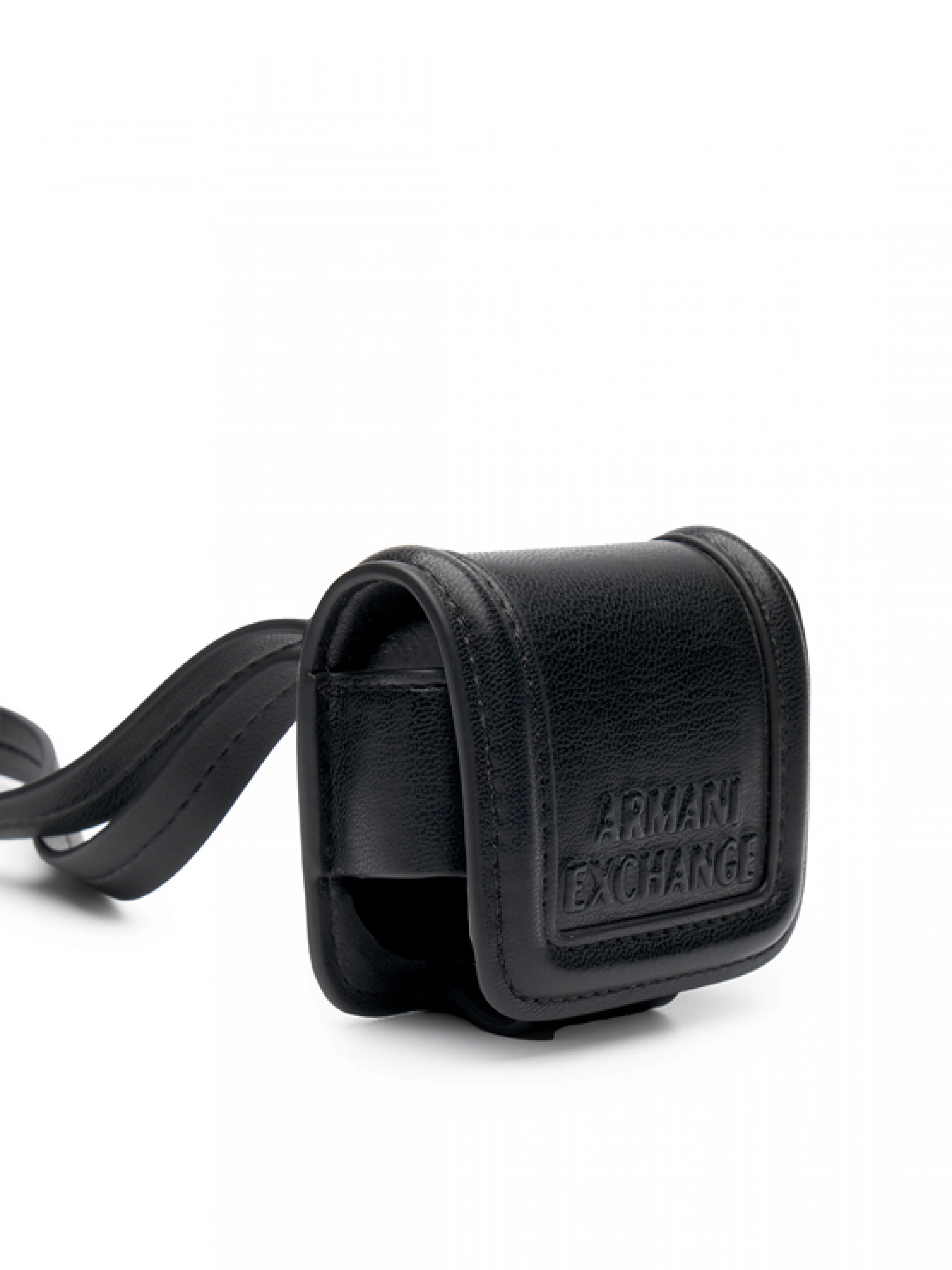 Сумка-кейс для AIRPODS черного цвета Armani Exchange