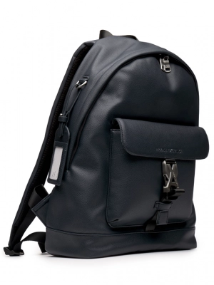 Рюкзак в темно-синем цвете с накладным карманом Armani Exchange