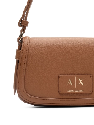 Сумка кросс-боди в рыжем цвете Armani Exchange
