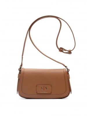 Сумка кросс-боди в рыжем цвете Armani Exchange