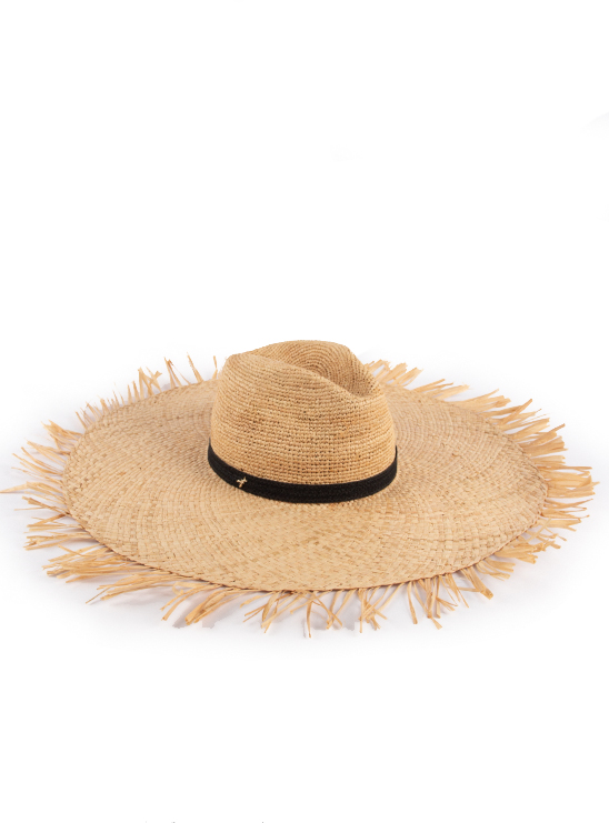 Шляпа соломенная с широкими полями Patrizia Pepe