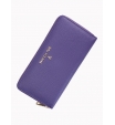 Фиолетовый кошелек с металлическим лого бренда Patrizia Pepe