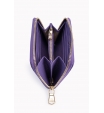 Кожаный кошелек фиолетового цвета Patrizia Pepe