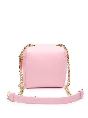 Сумка мини в розовом цвете с ремешком-цепью Armani Exchange