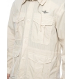 Куртка с отстегивающимся капюшоном и накладными карманами Aeronautica Militare