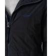 Куртка темно-синего цвета с высоким воротником Aeronautica Militare