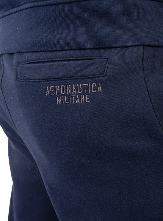 Брюки авиаторы темно-синего цвета Aeronautica Militare
