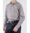 Рубашка с длинным рукавом серого цвета Armani Exchange
