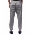 Хлопковые спортивные брюки серого цвета  Armani Exchange