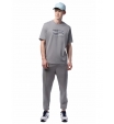 Хлопковые спортивные брюки серого цвета  Armani Exchange