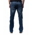 Прямые джинсы на средней посадке в синем цвета Armani Exchange