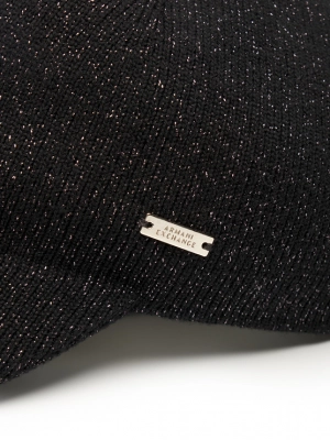 Бейсболка в черном цвете в едином размере Armani Exchange