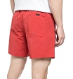 Плавательные шорты красного цвета с логоманией Armani Exchange