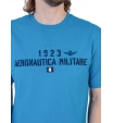 Базовая футболка голубого цвета Aeronautica Militare