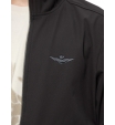 Куртка из ветрозащитного и влагооталкивающего материала с воротником стойкой и накладными карманами Aeronautica Militare