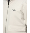 Куртка с накладными карманами из ветрозащитного и влагооталкивающего материала с воротником стойкой Aeronautica Militare