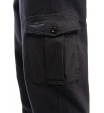 Хлопковые спортивные брюки с накладными карманами Aeronautica Militare