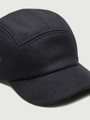 Бейсболка в темно-синем цвете из комбинированного текстиля Armani Exchange