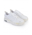 Белые кроссовки с бежевыми вставками  Premiata Drake 298