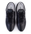 Черные кожаные кроссовки с логотипом в тон Premiata Beth 3873
