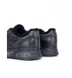 Черные кожаные кроссовки с натуральным мехом Premiata Mick 5527