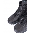 Кожаные черные ботинки с овечьим мехом Premiata Jeff 6110