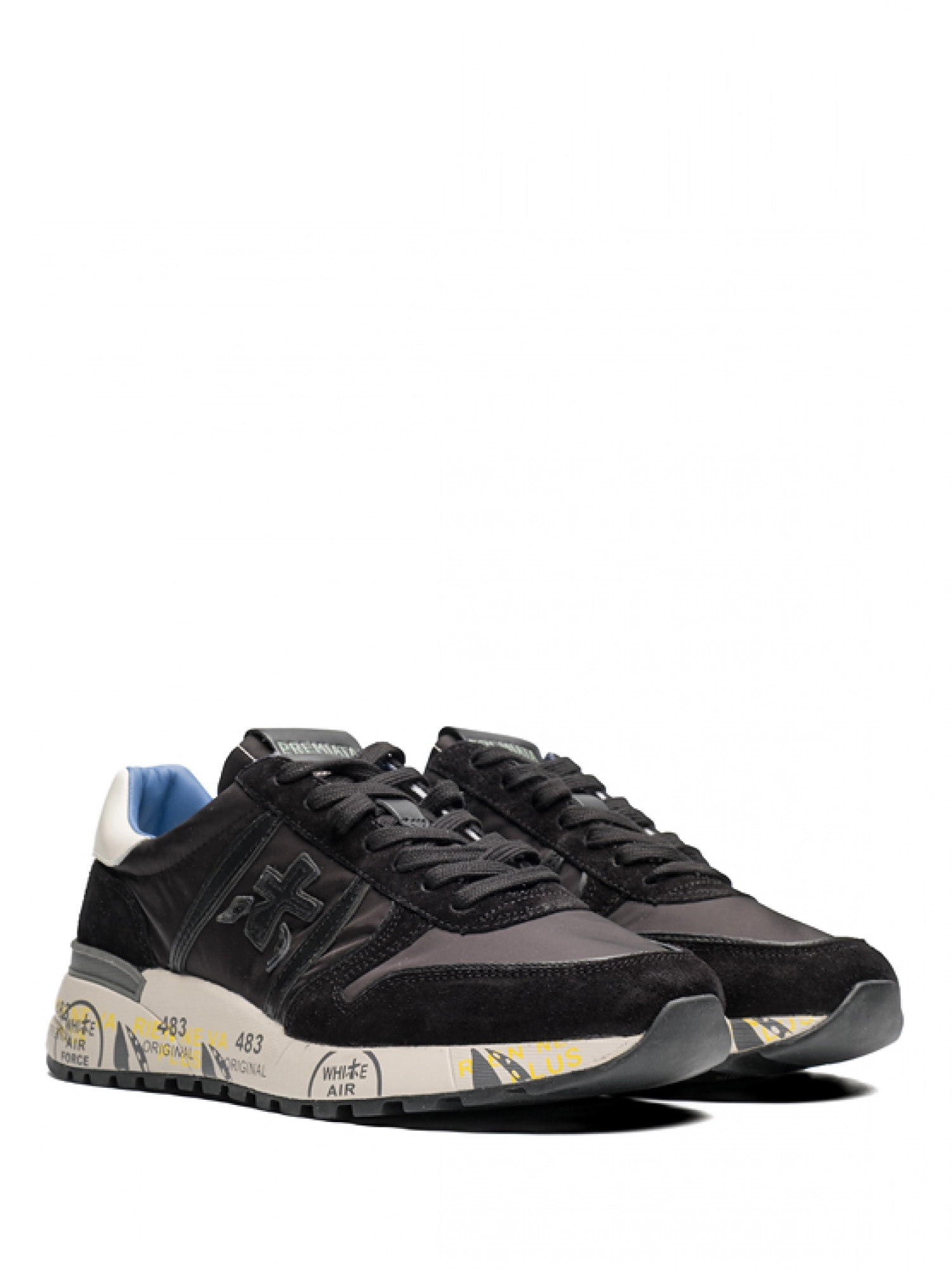 Кроссовки черного цвета Premiata Lander 6402