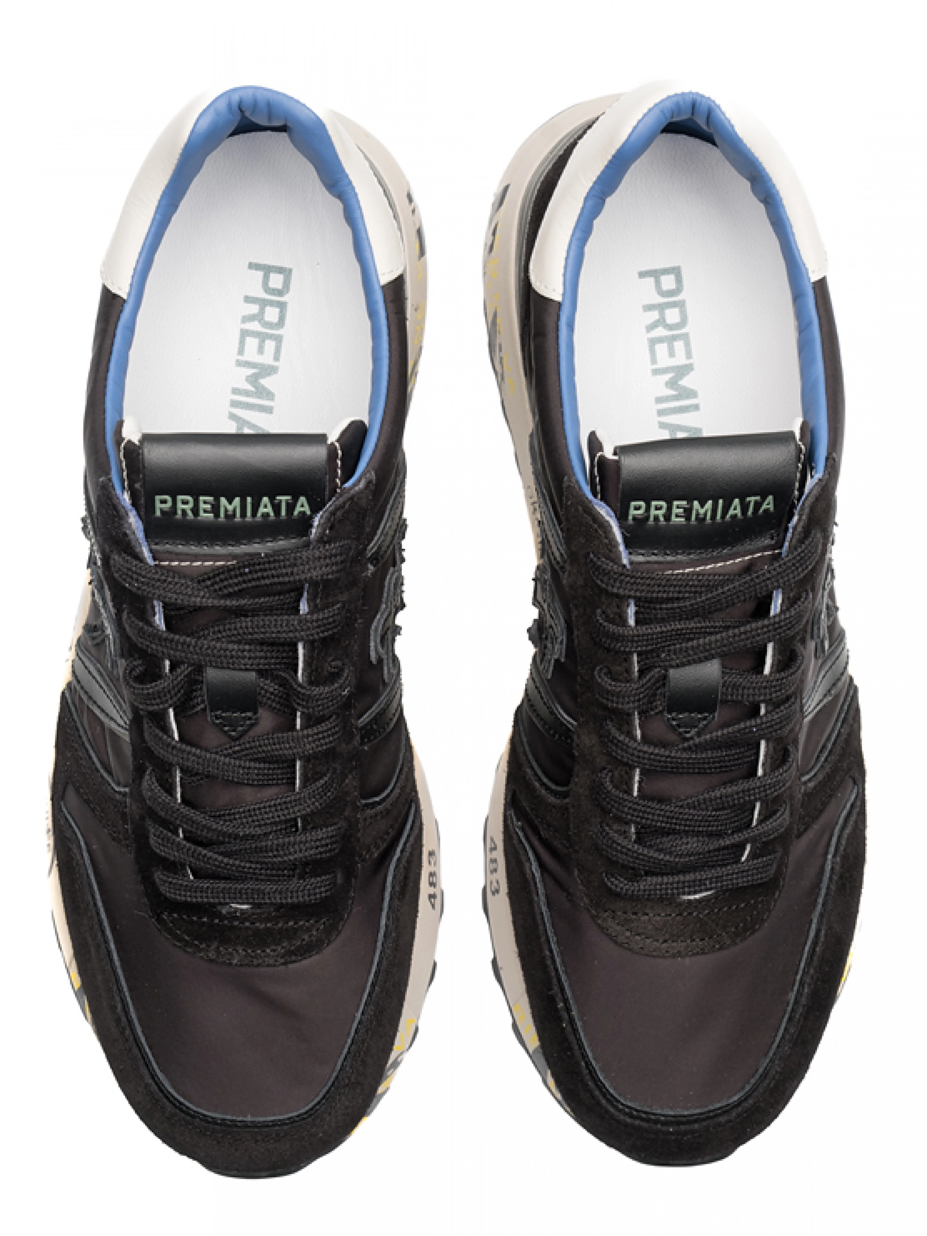 Кроссовки черного цвета Premiata Lander 6402
