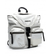 Рюкзак Premiata LYN2113 белого цвета с объемными внешними карманами