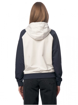 Худи Аeronautica Militare в комбинированном цвете с нашивками и капюшоном