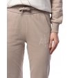 Зауженные спортивные брюки бежевого цвета Armani Exchange