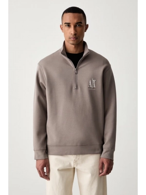 Бежевая мужская толстовка  Armani Exchange