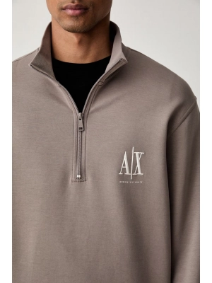 Бежевая мужская толстовка  Armani Exchange