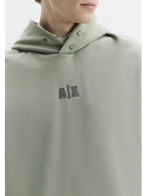 Худи оливкового цвета Armani Exchange