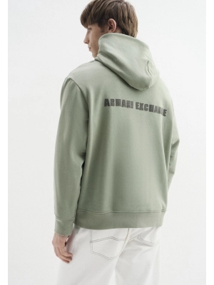 Худи оливкового цвета Armani Exchange