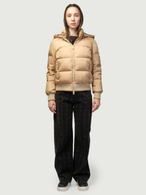 Куртка  Icone в бежевом цвете на манжетах Armani Exchange